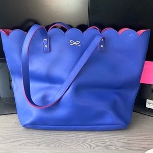 NWOT imitation leather tote